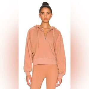 Revolve WELL BEING BEING WELL size small Avalon half zip hoodie organic cotton